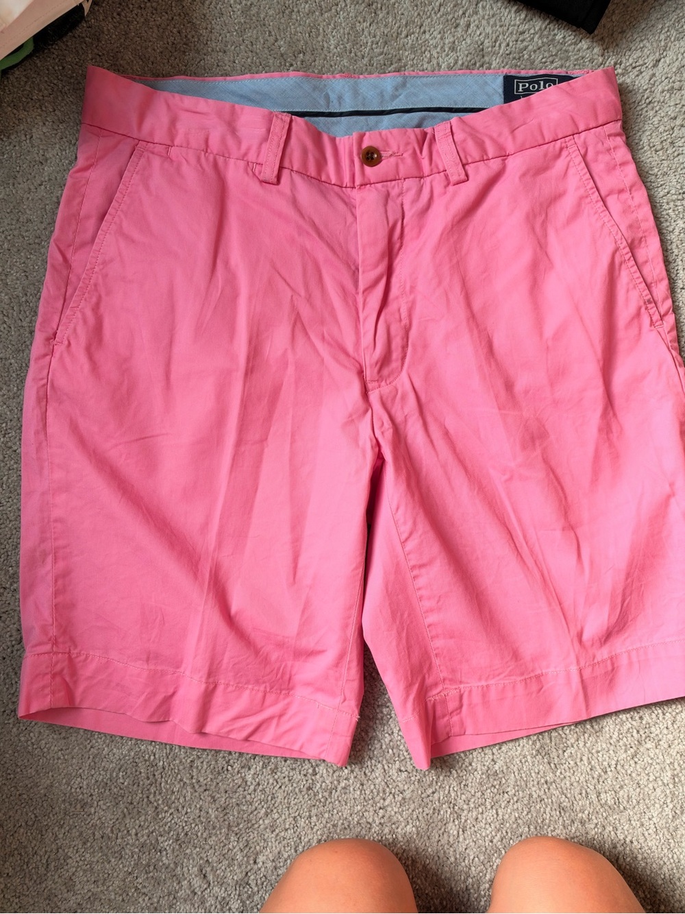 Polo Ralph Lauren Pink Classic Fit Chino Shorts Men’s 32 -  9in inseam